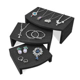 Wooden Jewelry Display Risers - Multi-Function Retail Stands for Rings, Watches, Necklaces, Bracelets, and More