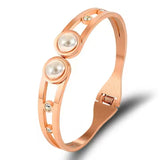 Everlasting Elegance: Waterproof Gold Stainless Steel Bracelet